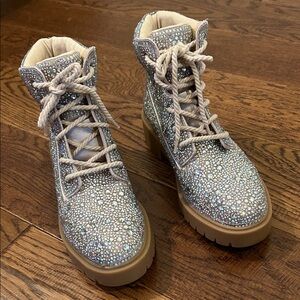 Sparkly Betsey Johnson Kids Boots